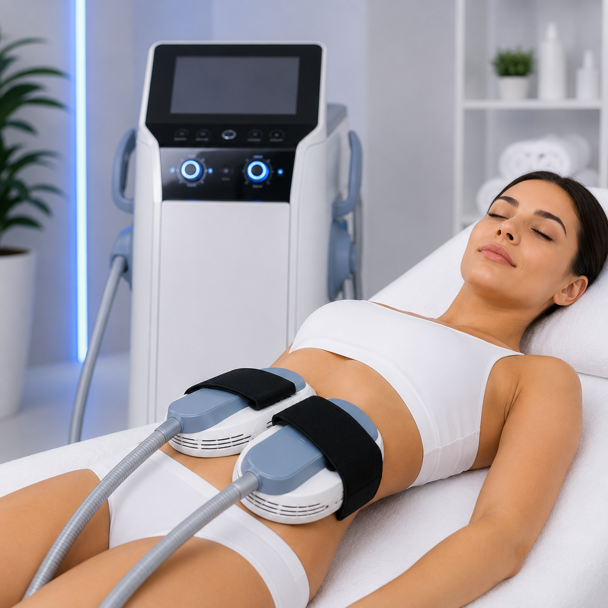 CMSLIM es el electroestimulador muscular (9 Sesiones)