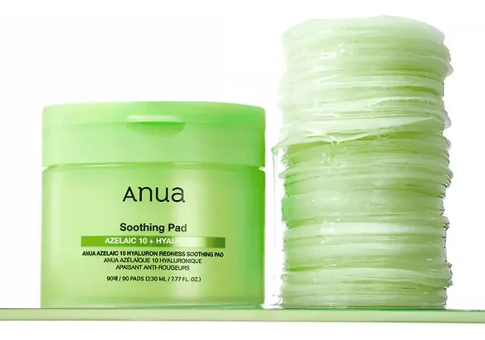 Anua Azelaic 10 Hyaluron Redness Soothing Pad (90 Pads) Todo Tipo De Piel Día/noche